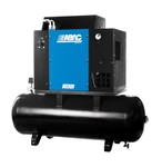 Винтовые компрессоры Abac Micron с ресивером и осушителем