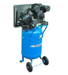 Поршневые компрессоры ЗАО "Ремеза" серии Remeza с ременным приводом (с вертикальным расположением ресивера)