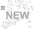 Запасные части к компрессорам FIAC на компрессорной головке AB 951